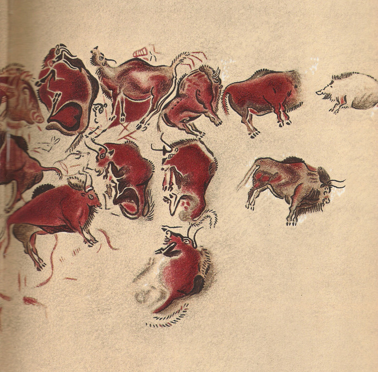 Plafond des bisons, Grotte d’Altamira (Espagne, province de Santander)