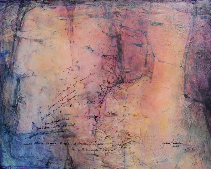 ENTRACTE, 30 X 24 po. (70,7 X 60,1 cm)