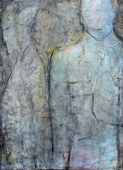 ÉTERNITÉ DU PRÉSENT, 30 X 40 po. (76 X 102 cm)