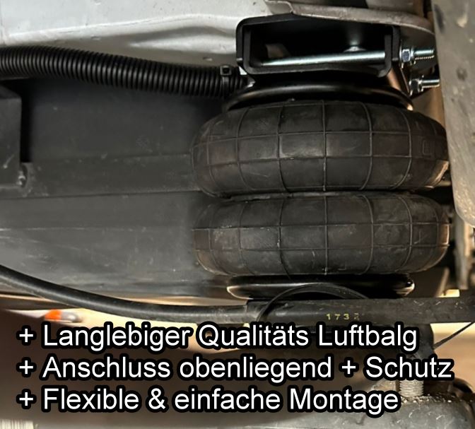 Auflastung Fiat Ducato auf 4.700 kg / 4.200 kg, Hinterachse auf 2400 Kg