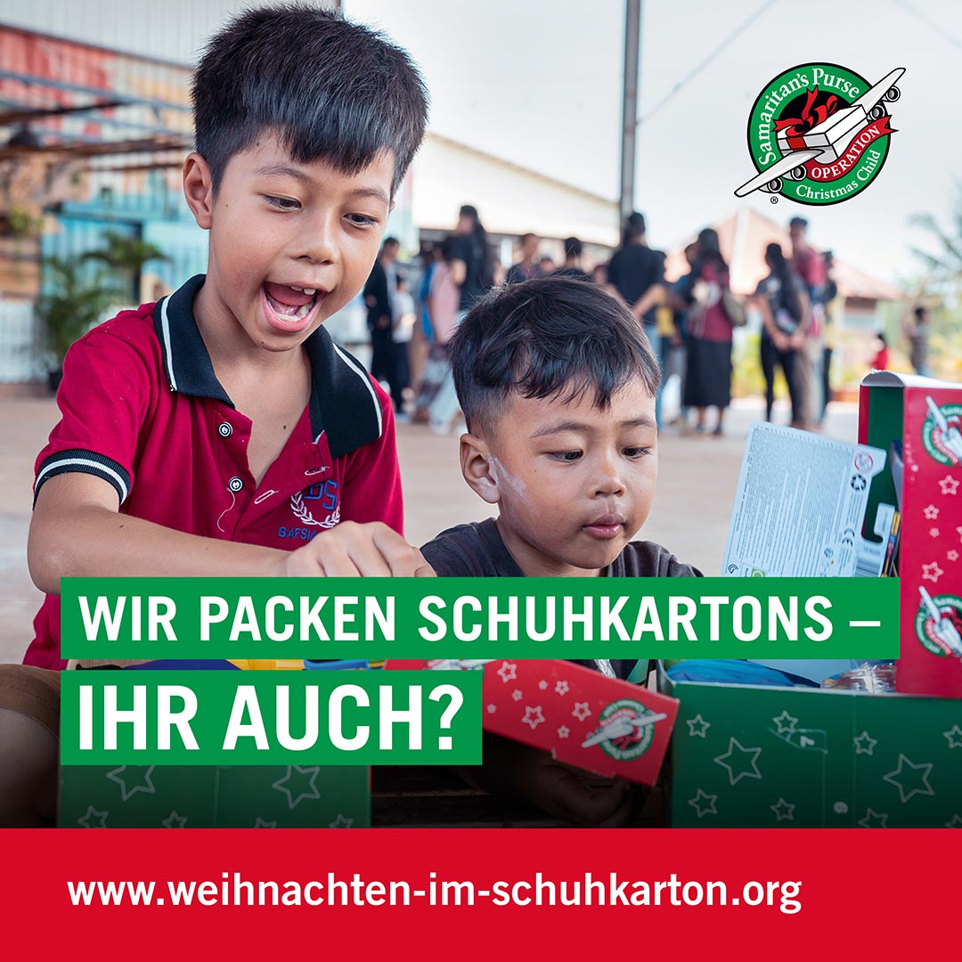 Weihnachten im Schuhkarton 2025