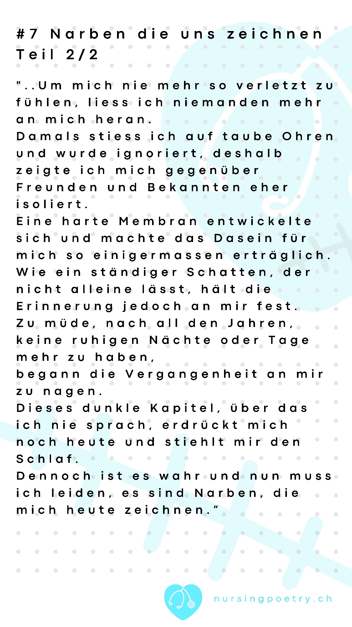#7 Narben die uns zeichnen 2/2