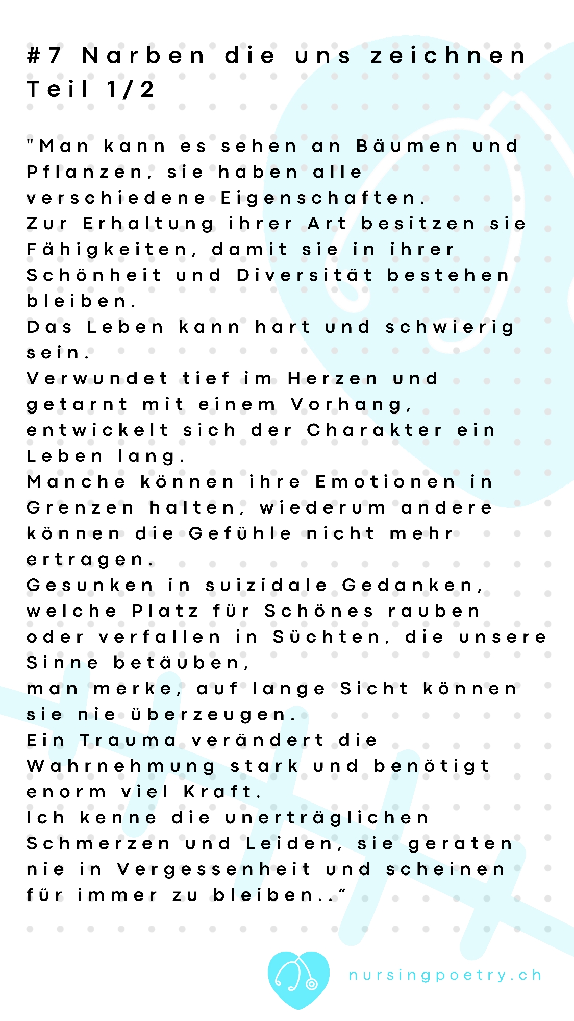 #7 Narben die uns zeichnen 1/2