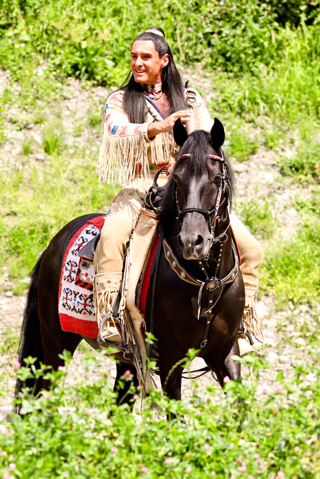 foto-aldente.net - Fotografie Karl May Freilichtspiele Engelberg - Winnetou II - Pferdefotografie