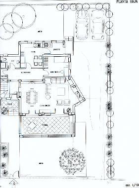 Lageplan: Villa Hibiscus - Erdgeschoss