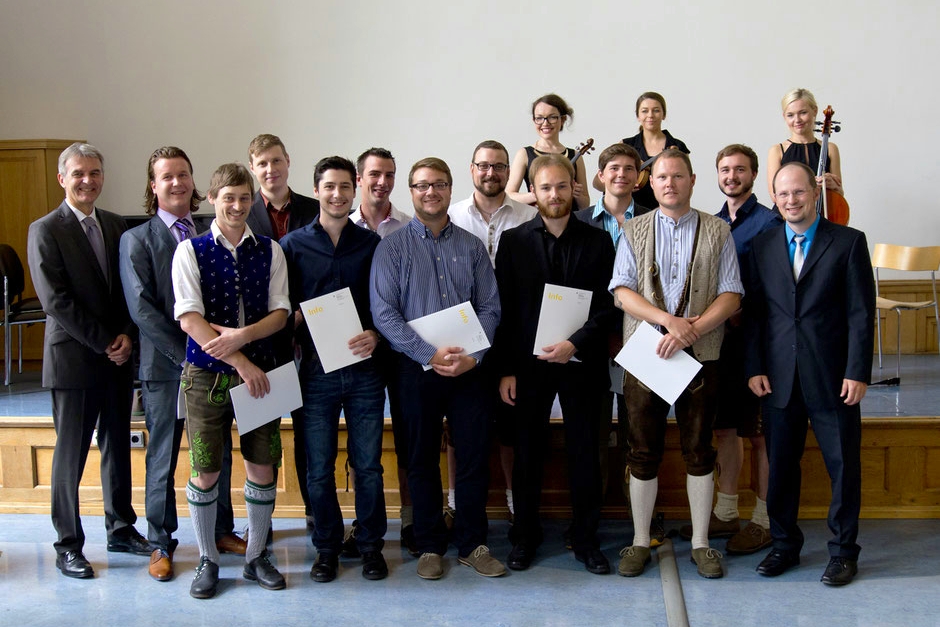 Abschlussklasse der Druck- und Medientechniker 2015