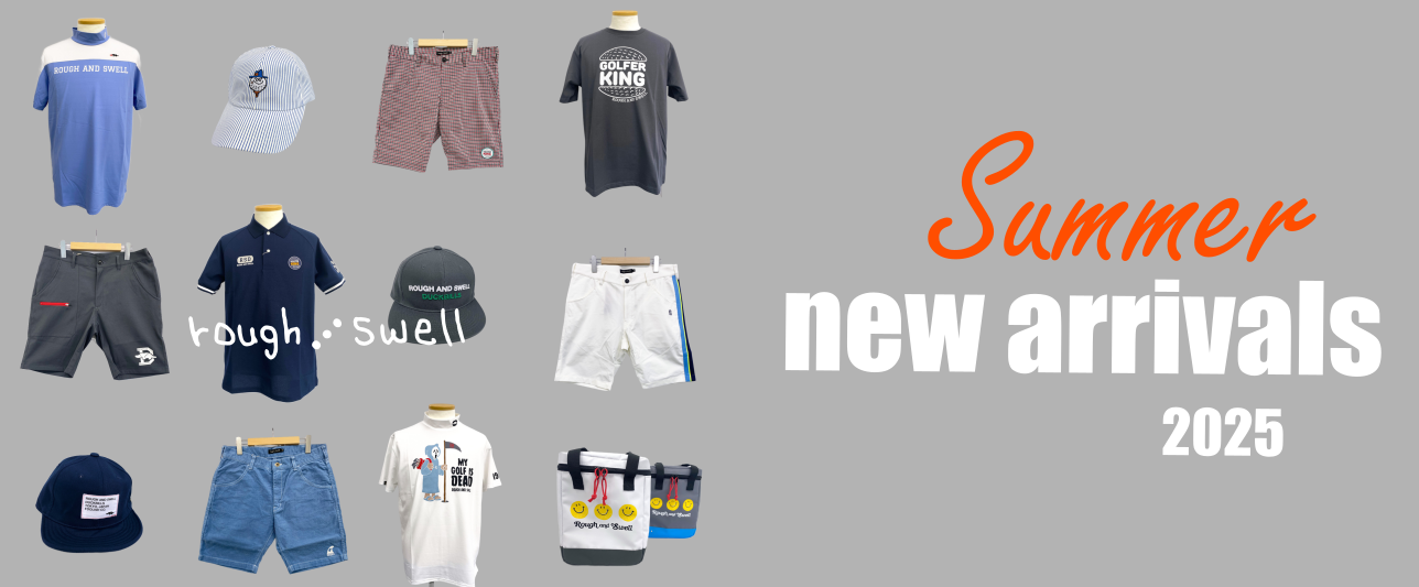 rough&swell 新作たくさん入荷しました！