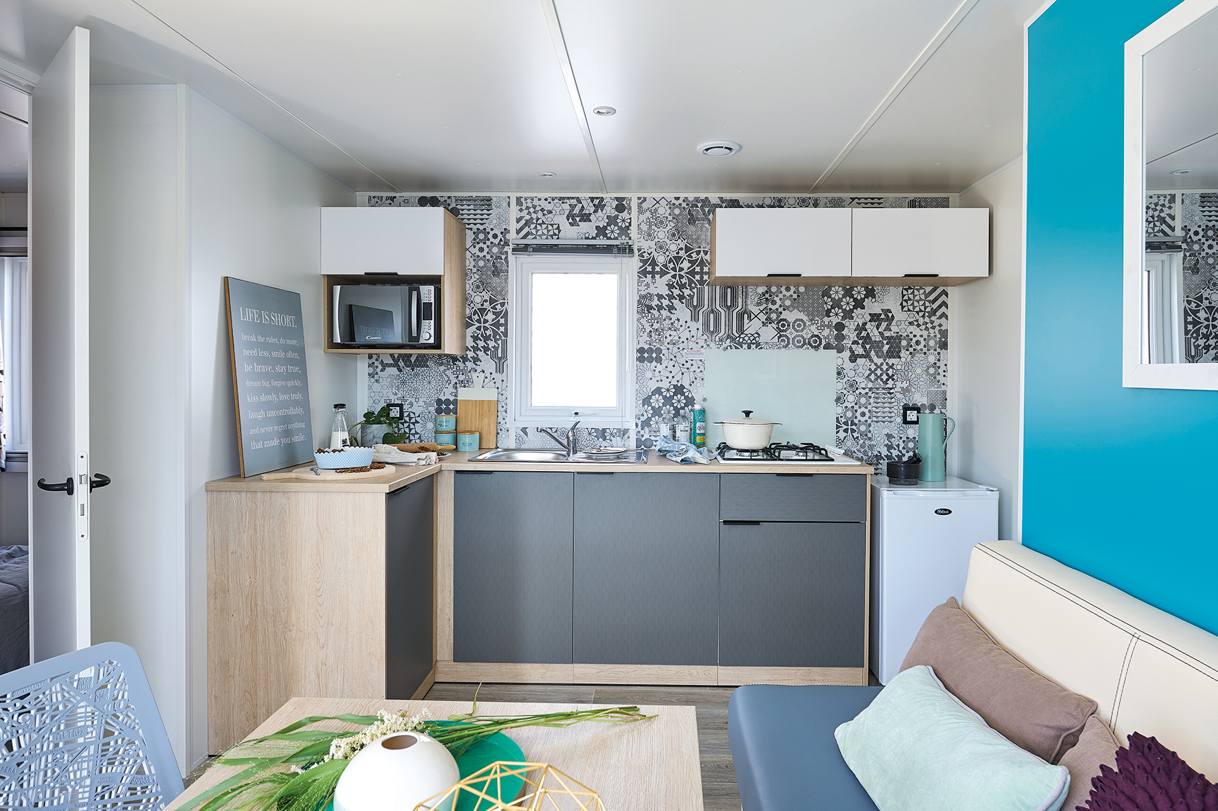  Camping Quend-Plage - Baie de Somme - Fort-Mahon - Location Mobil home - location insolite 