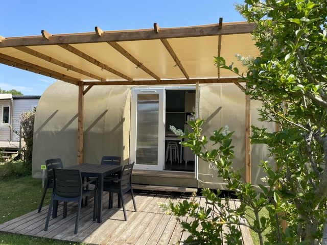  Piscine couverte et découvrable Camping Quend-Plage - Baie de Somme - camping Fort-Mahon - Location Mobil home - location insolite - animations - convivial 