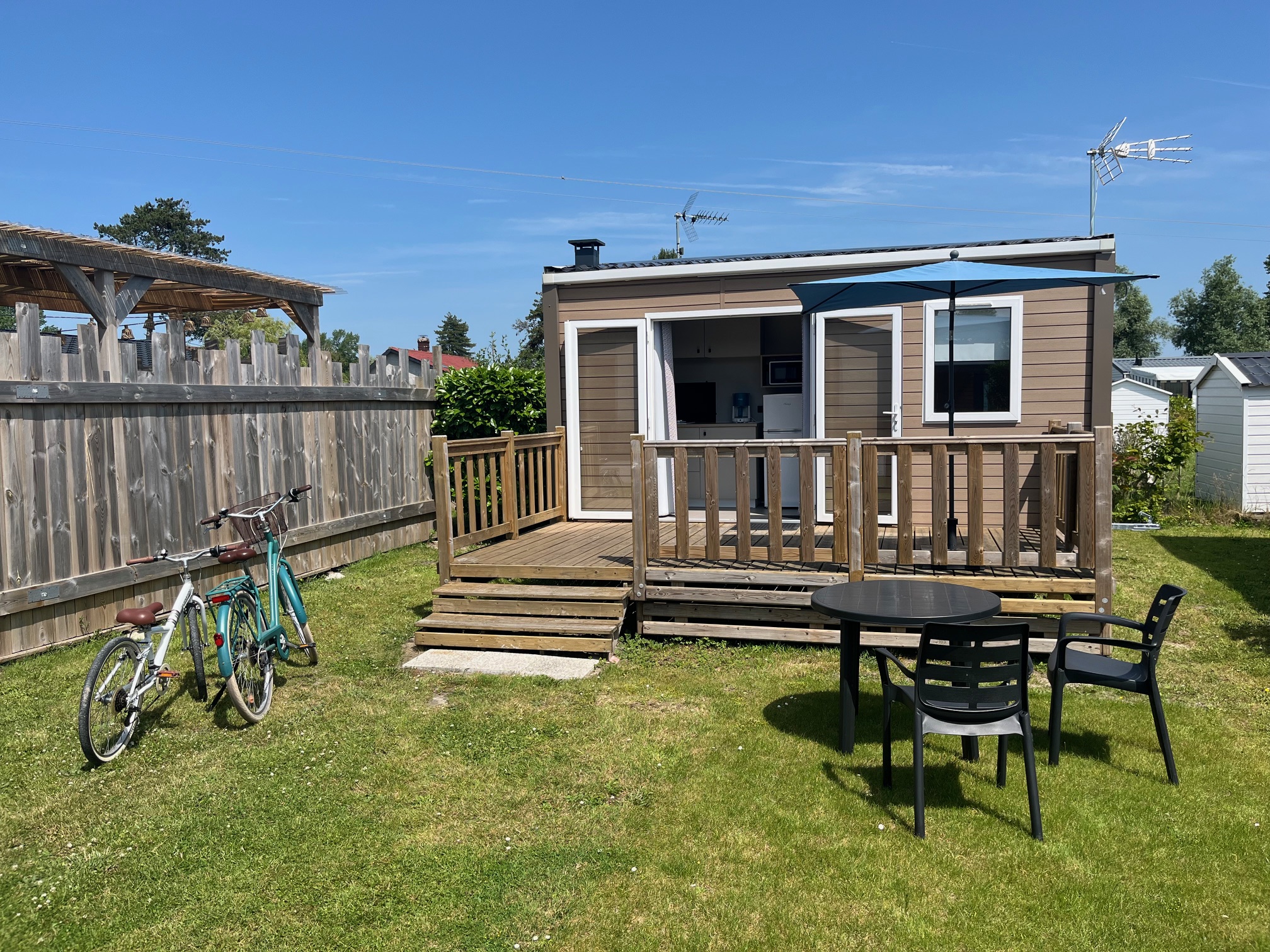 Camping Quend-Plage - Baie de Somme - Fort-Mahon - Location Mobil home - location insolite 