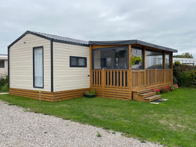 Vente mobilhome occasion camping Fort-Mahon Quend Baie de Somme