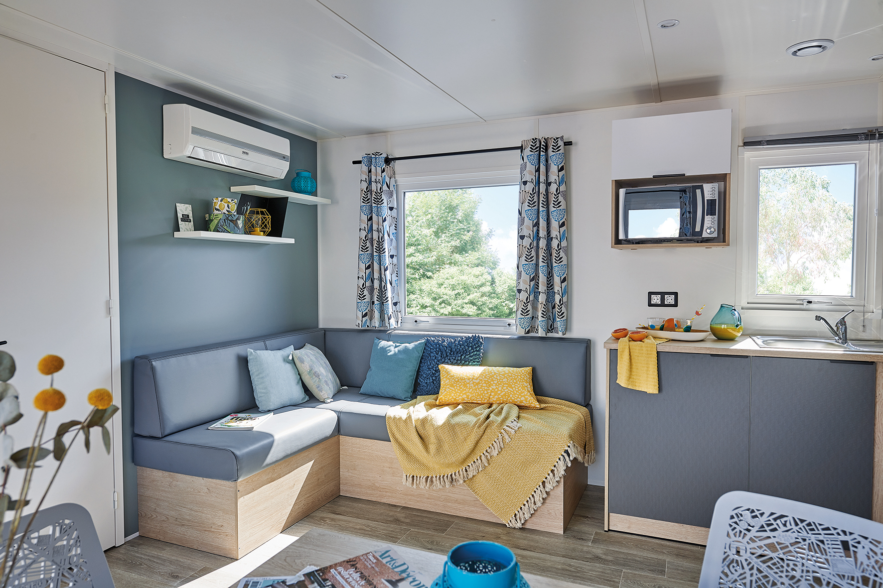  Piscine couverte et découvrable Camping Quend-Plage - Baie de Somme - camping Fort-Mahon - Location Mobil home - location insolite - animations - convivial 