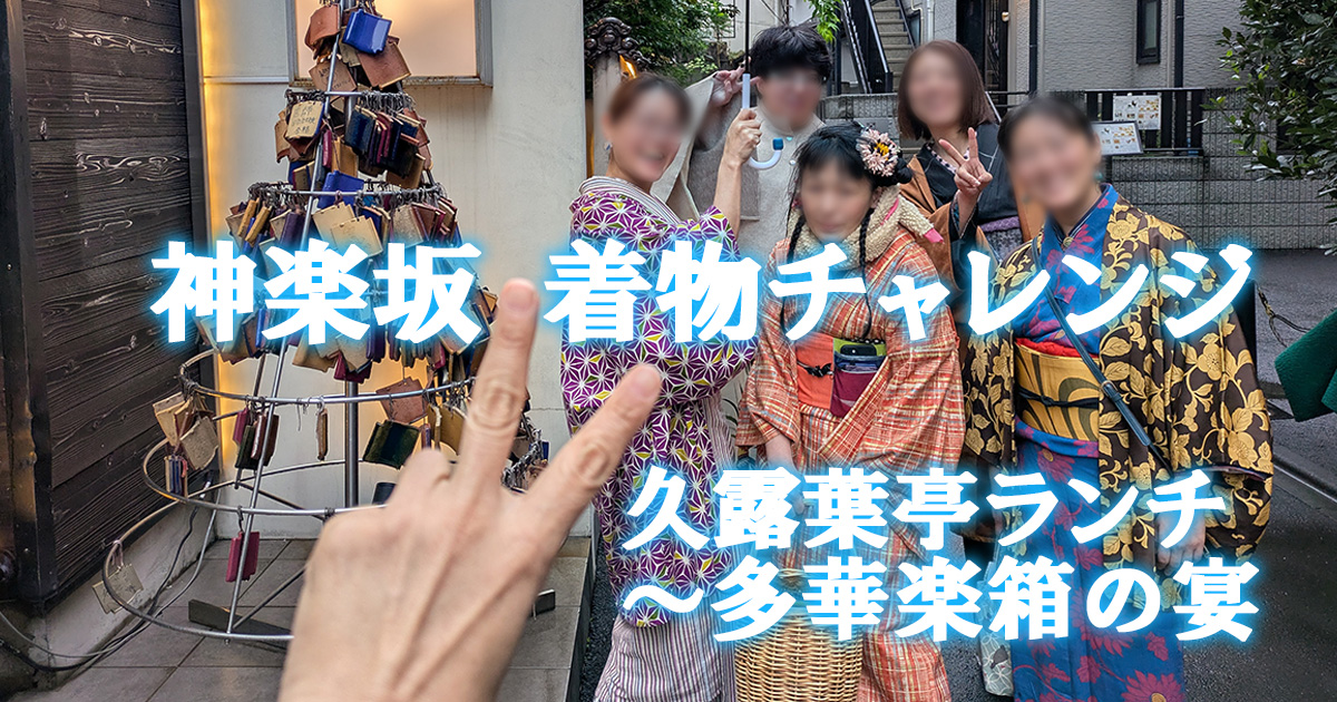 眠っていた着物を着てみよう会