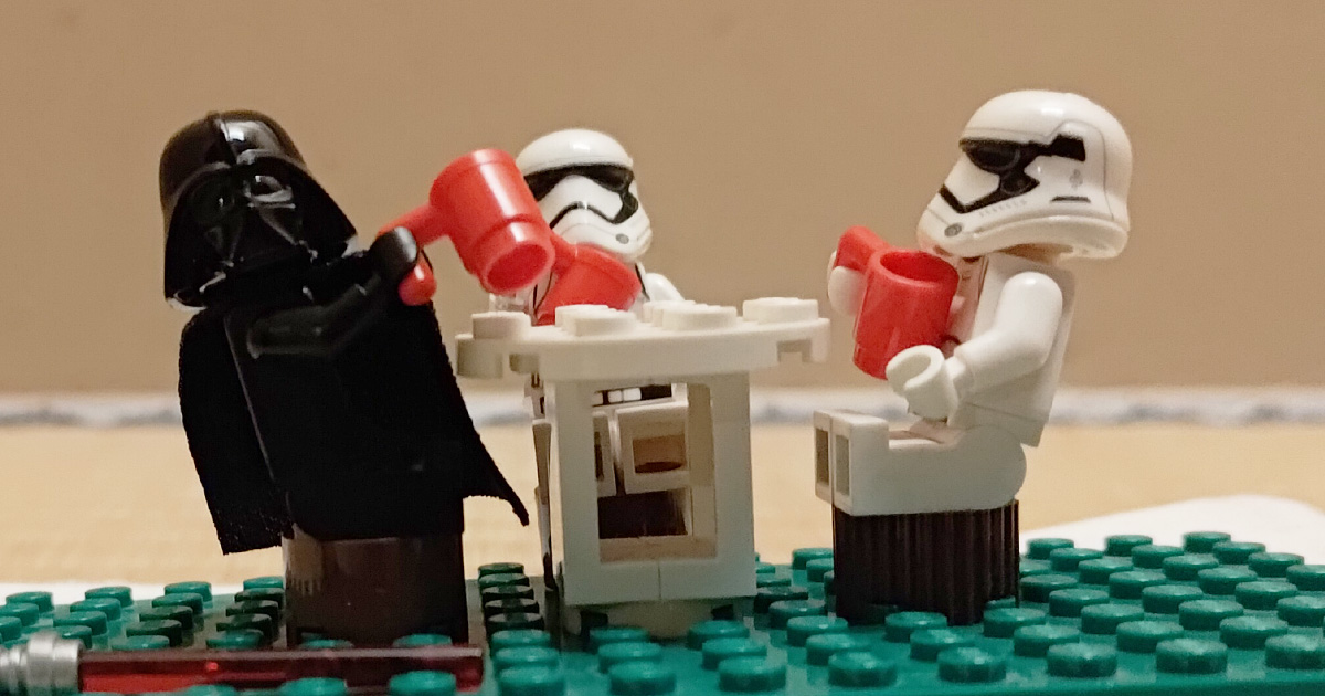 スターウォーズ茶会でサイバー着物