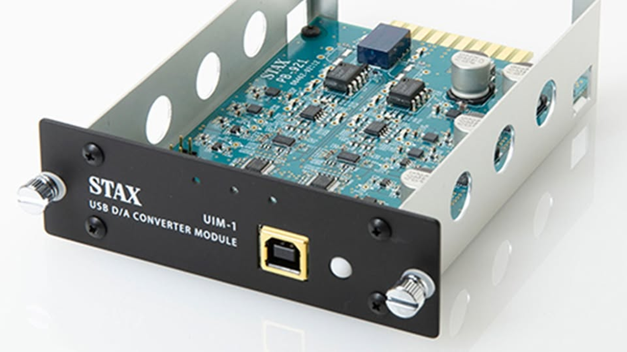 動作確認with STAX の USB DACオプションボード「UIM-1」