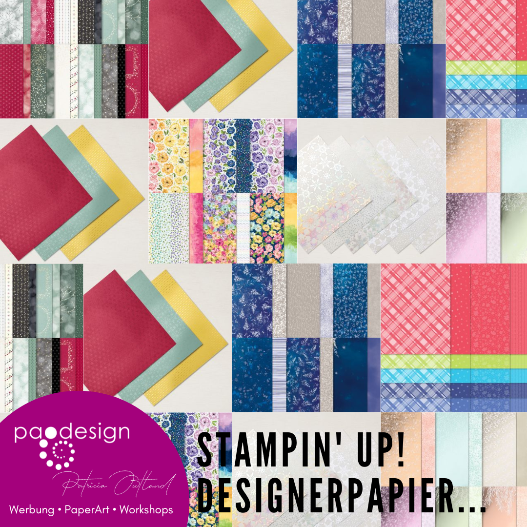 #StampinUp Designerpapiere... ich hab nicht alle... aber viele!