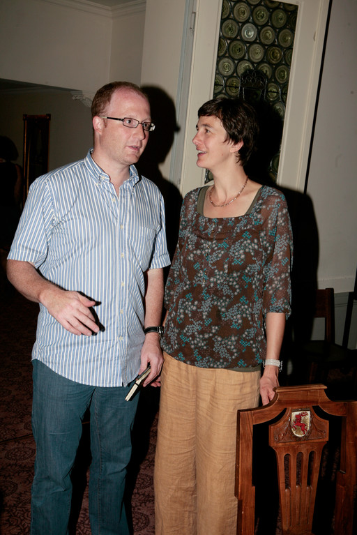 Der Präsident und die Sekretärin: Dominik Buholzer und Monika Hame Buholzer.