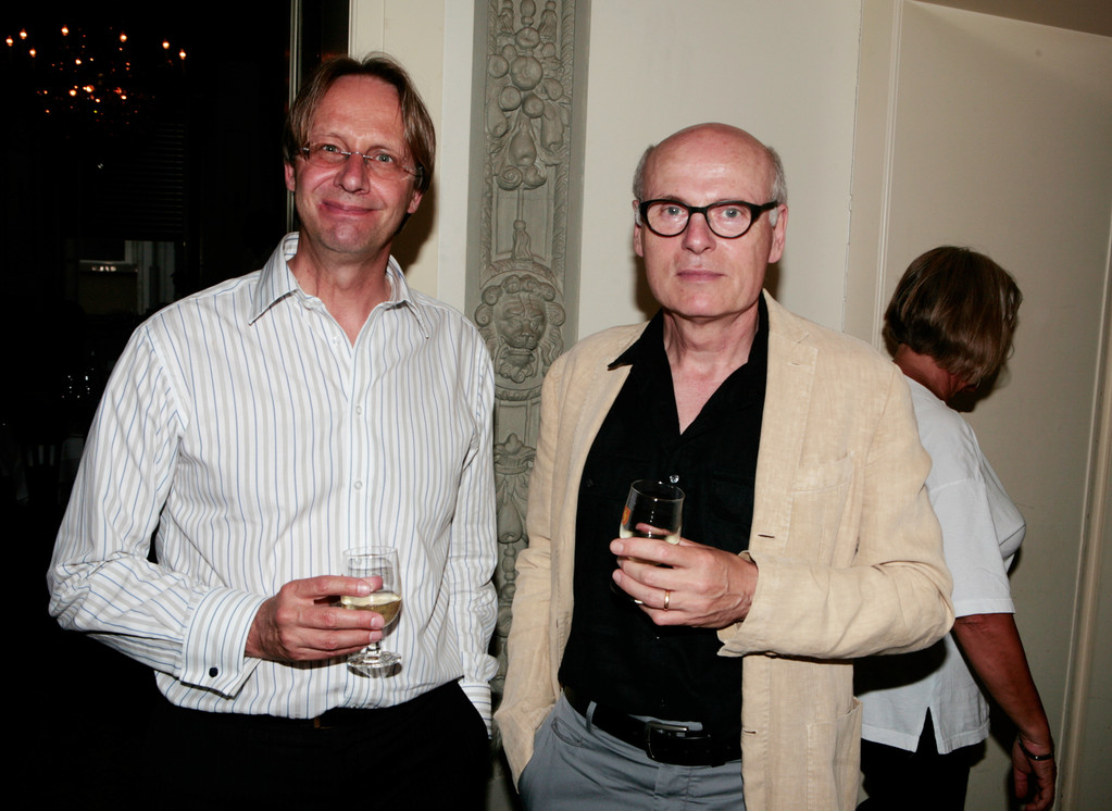 Der Zuger Thomas Wyss im Gespräch mit dem Zürcher Daniel Suter.
