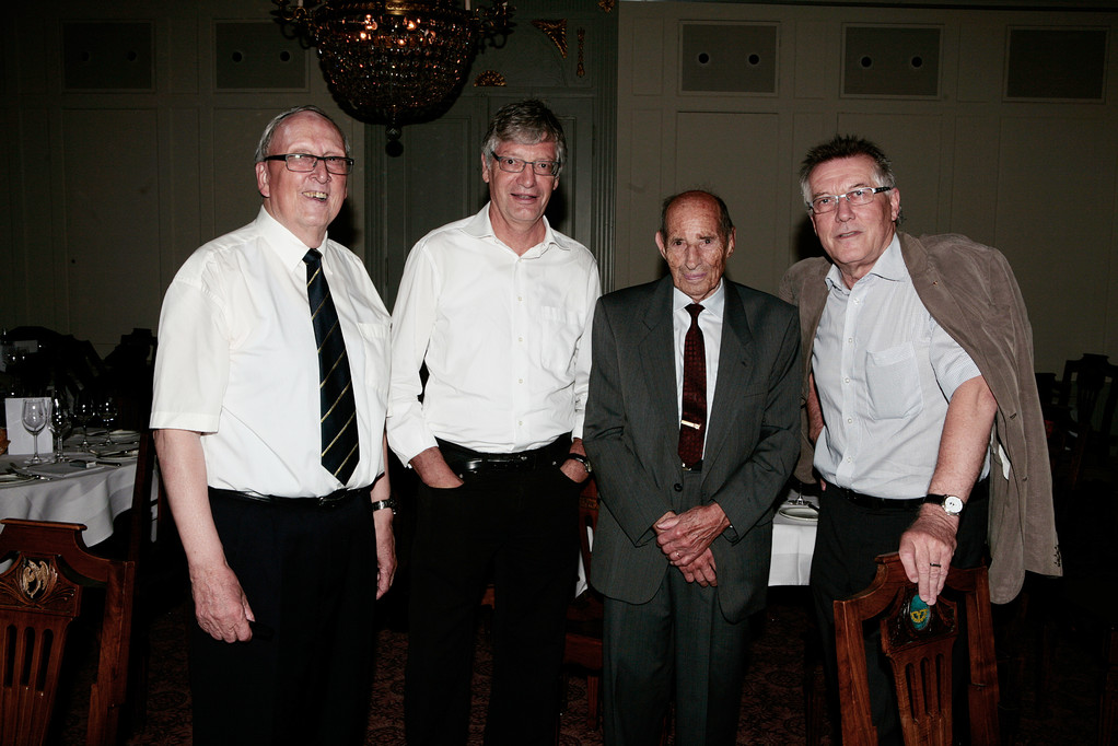 Josef Ritler, Rolf Probala, Alfred Waldis und Kari Bühlmann.