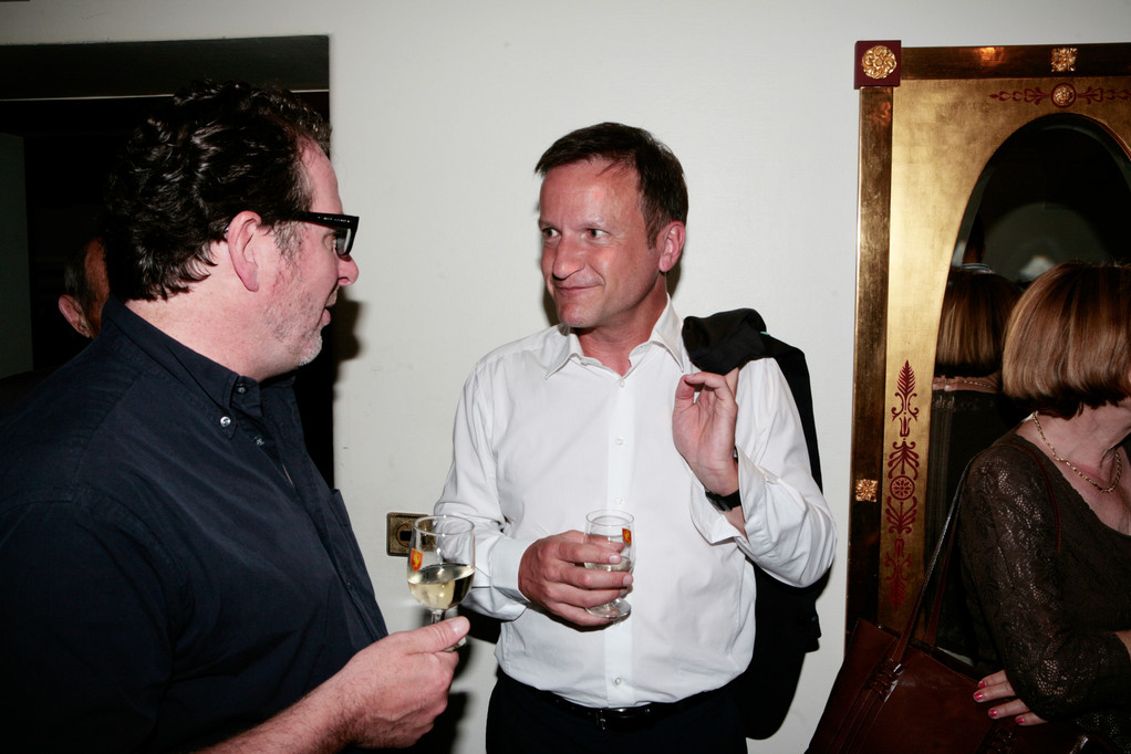 Jean-Pierre Ritler im Gespräch mit Marco Castellaneta.