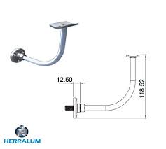 HERRAJES PARA PASAMANOS - HERRAJES PARA VIDRIO TEMPLADO Y PARA BARANDAL