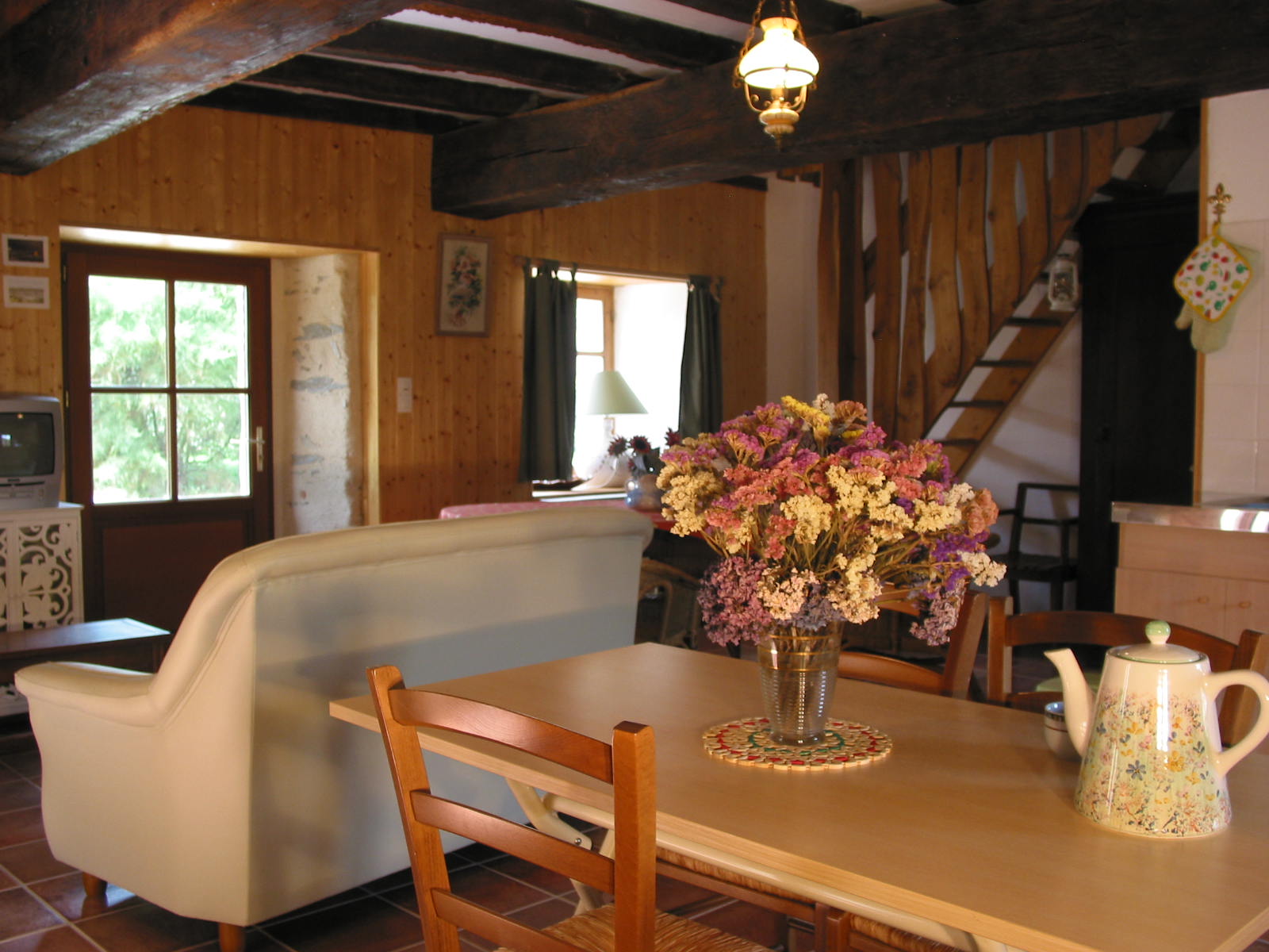 salon / cuisine 