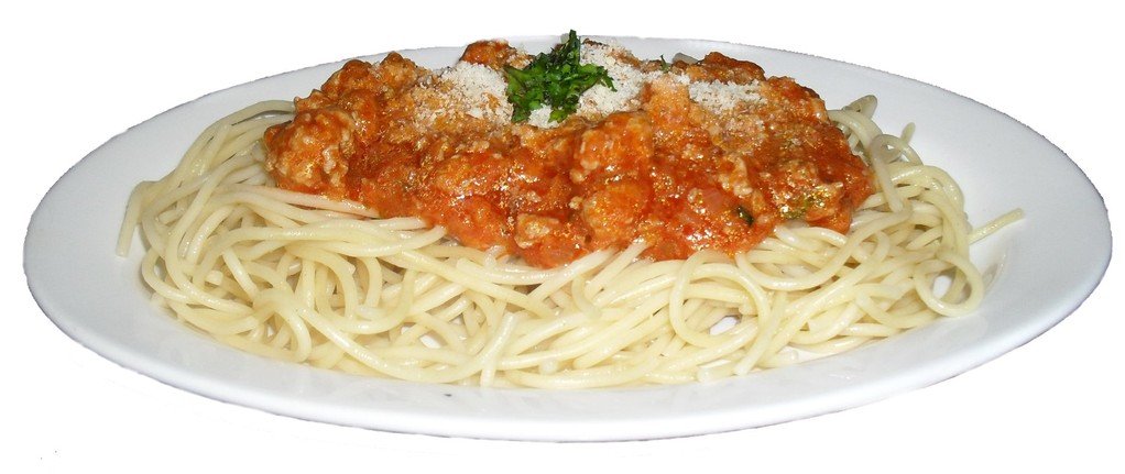 Spaguetti con salsa