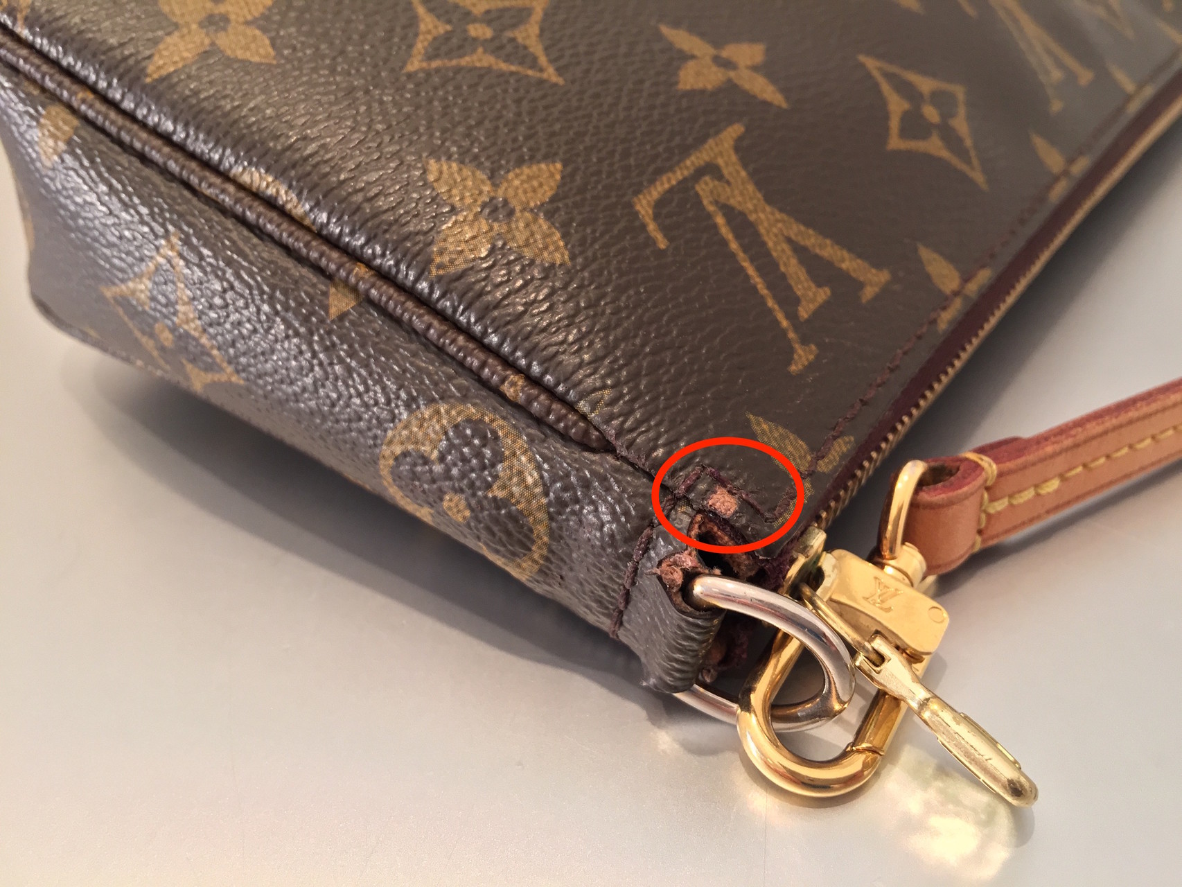 Louis Vuitton Monogram Canvas Pochette Accessoires NM - Ankauf & Verkauf Second Hand ...