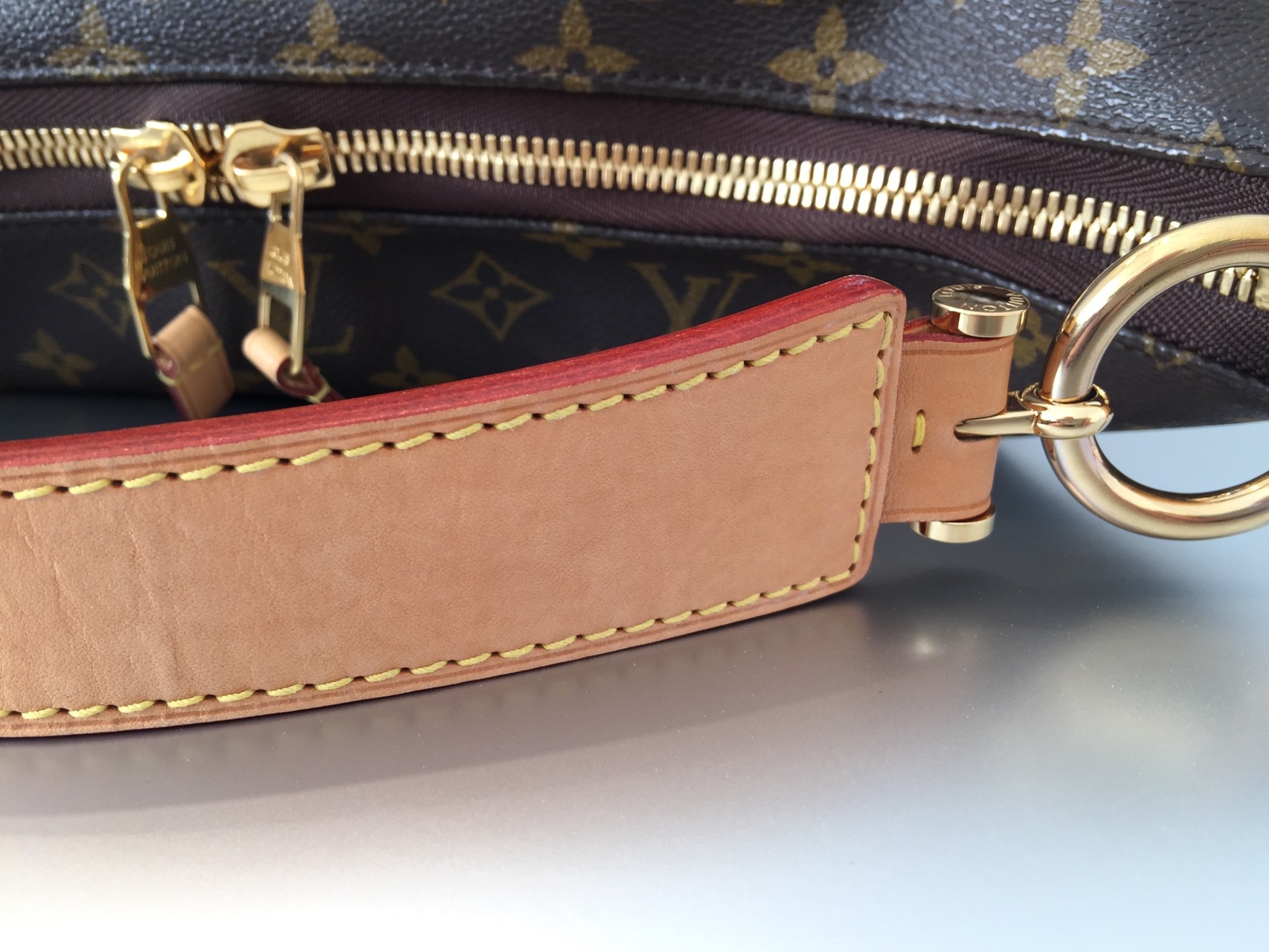 Louis Vuitton Monogram Canvas Sully PM Ankauf Verkauf Second Hand Designertaschen und Accessoires