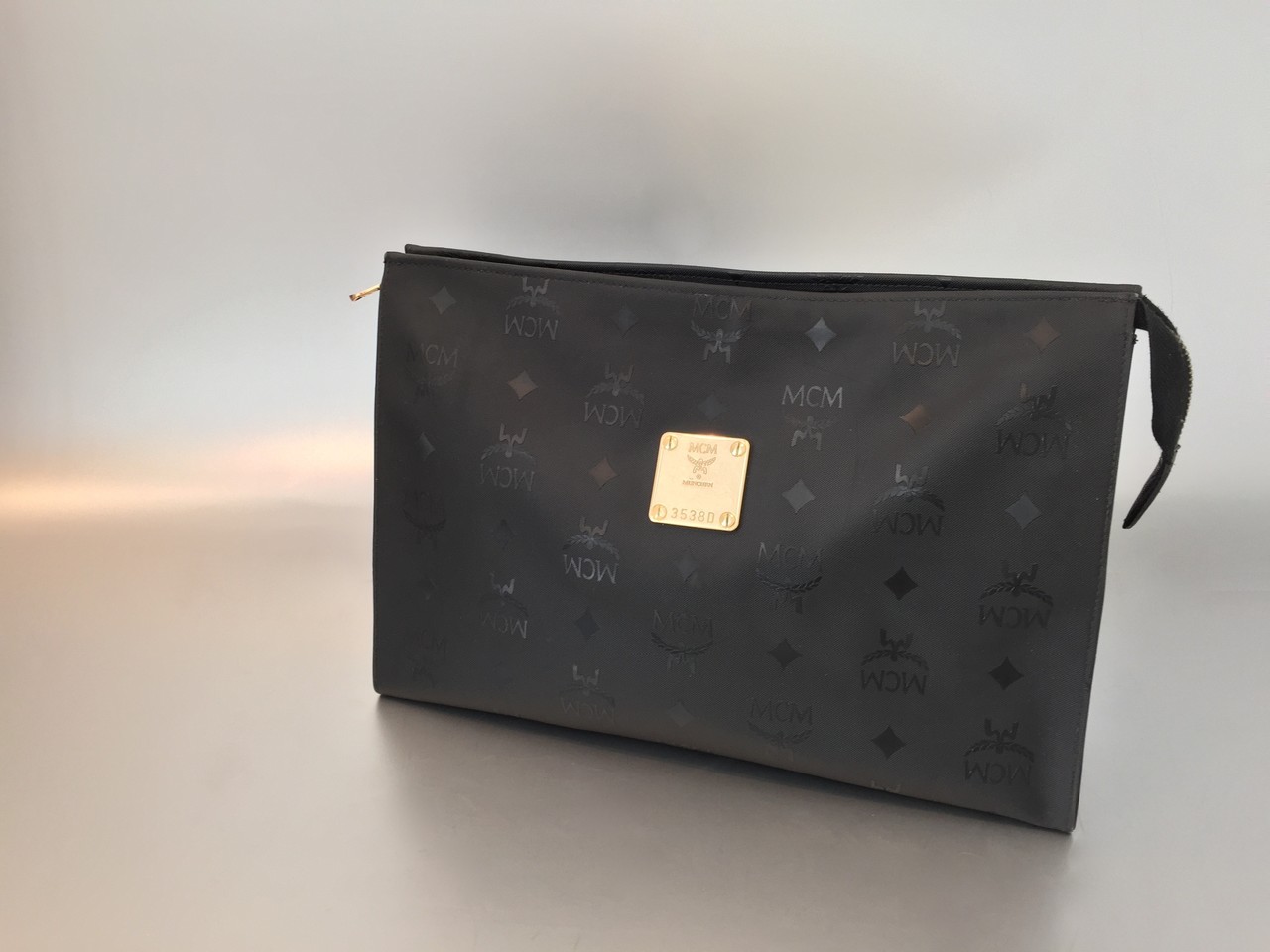 Mcm kulturbeutel schwarz clearance