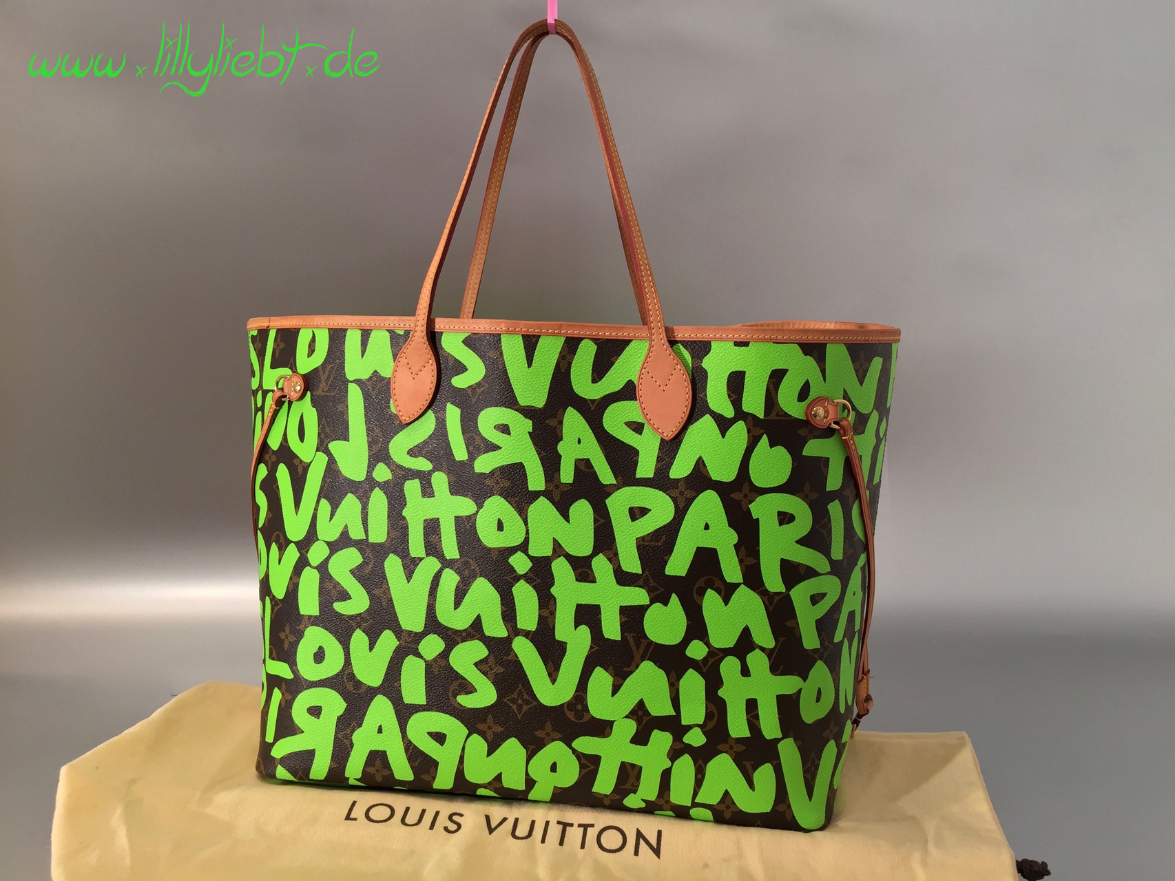 Louis Vuitton Limited Edition Vert Graffiti Stephen Sprouse