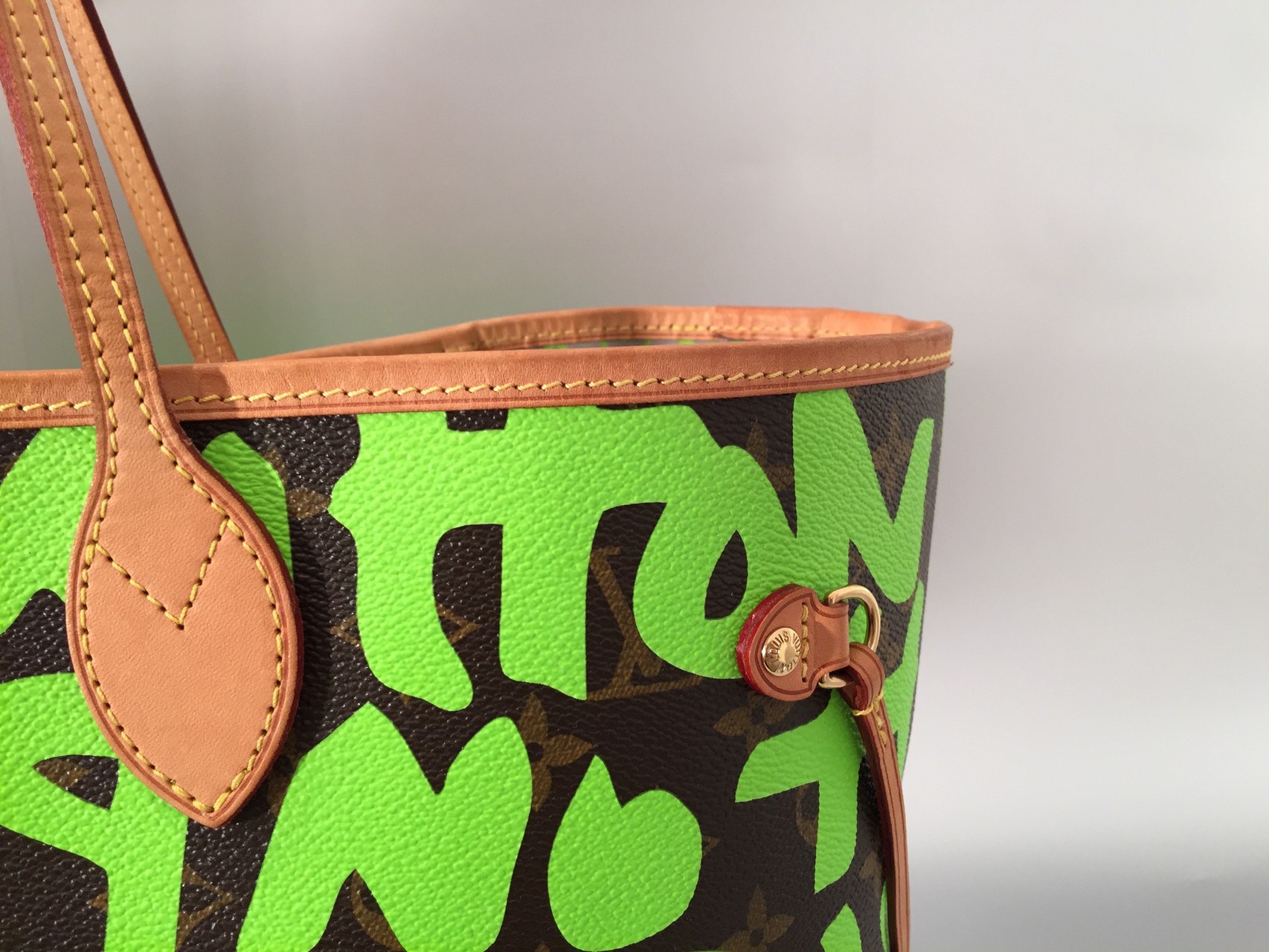 Louis Vuitton Limited Edition Vert Graffiti Stephen Sprouse