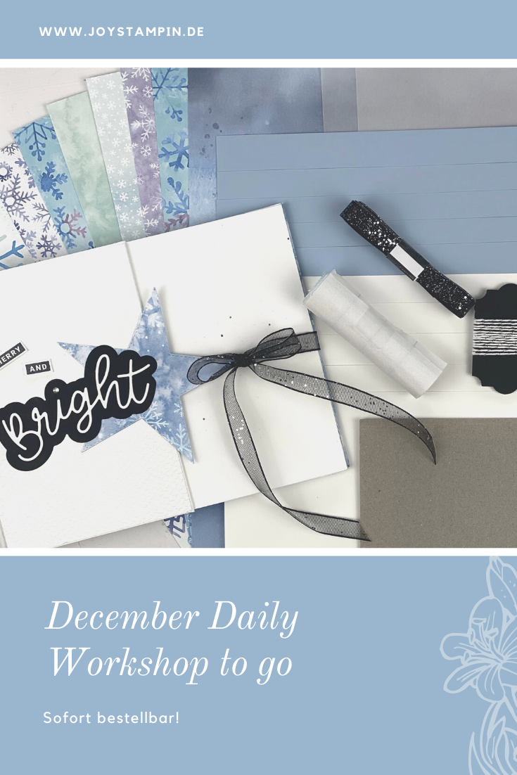 December Daily Workshop To Go Stampin Up Joy Stampin