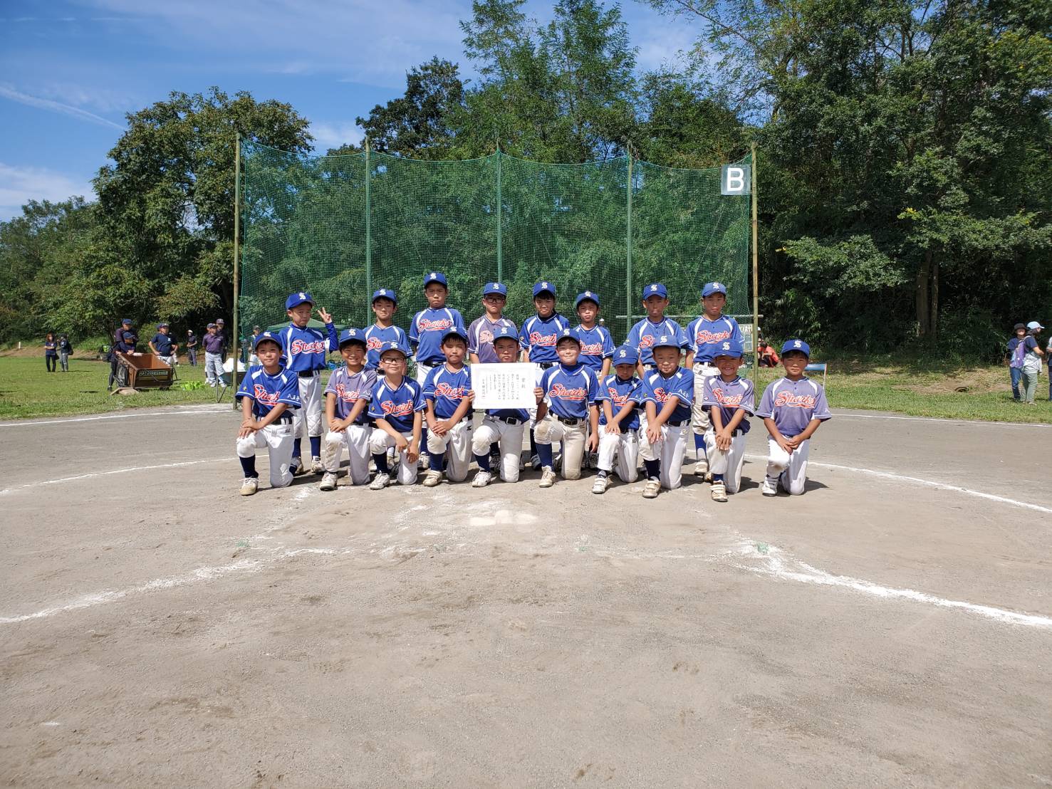 第２回  ジュニアチャンピオンシップ八王子予選　優勝　つくしシャークス　令和元年9月29日