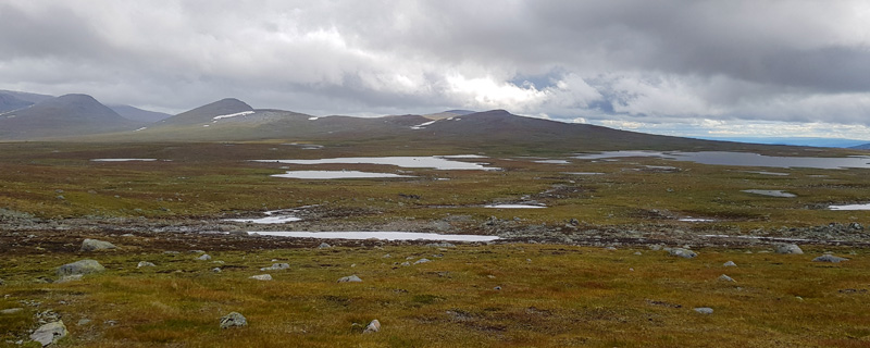 Paysage de la vallée de Valdrès