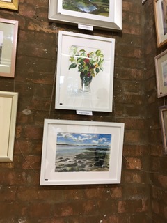 'Glass Vase' (top) & 'River Estuary' (bottom)