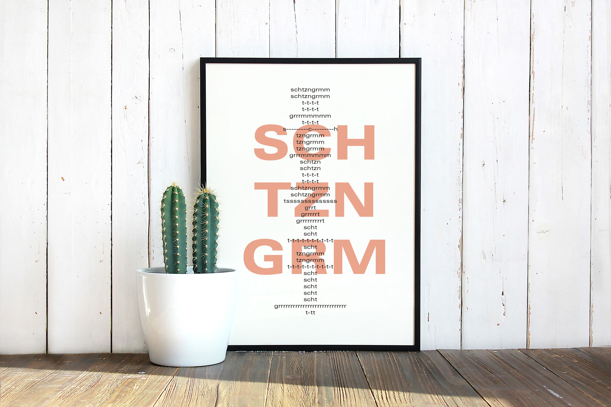 Zusätzliches Typoposter