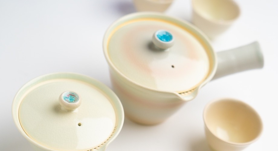 旧海軍　一輪挿し　陶器　信楽焼　3個セット② SPECIAL FEATURE 3月：「信楽焼 絞り出し KAWANE630」】樽脇園の愛され