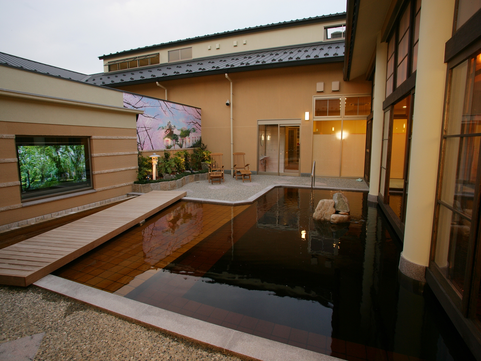 大桑おんま温泉　楽ちんの湯　写真3