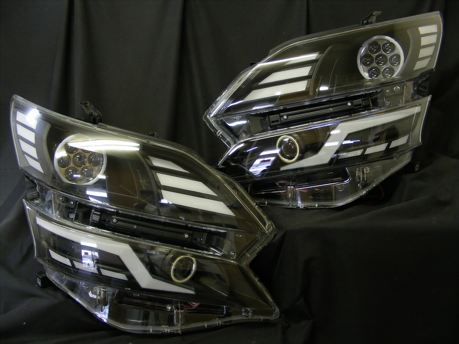 30プリウス後期■4連ＣＯＢイカ極光流星Ver.  2025年最新Yahoo!オークション -プリウス 30 ヘッドライト イカの