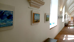 ausstellung, bilder, kreuzgang benediktbeuern