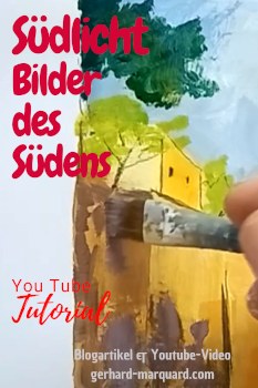 malen mit warmen farben, link zu video