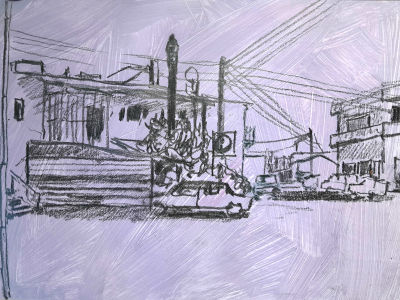Urban Sketching am Mittelmeer