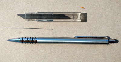 druckbleistift mit minen