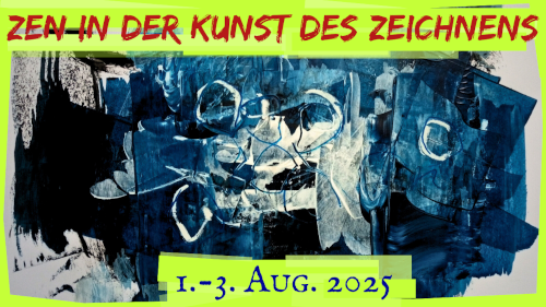 Zeichnung Acryl, link zum malkurs, zen zeichnen