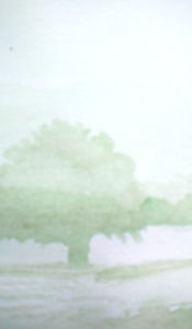 1. Untermalung, lasur, baum