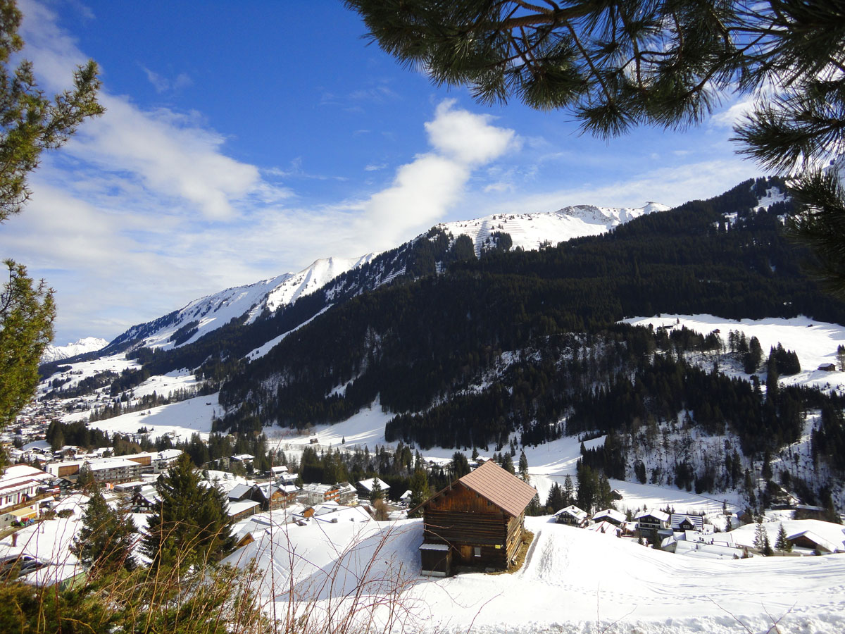 Sicht ins Kleinwalsertal