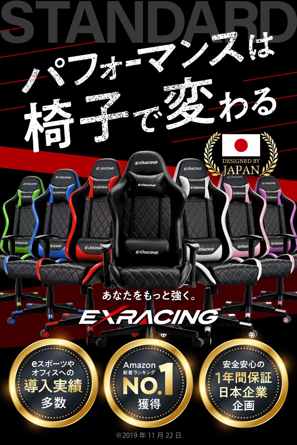 【画像付き解説】ゲーミングチェアの組み立て方～EXRACING編～