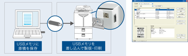 USBメモリからダイレクトプリント