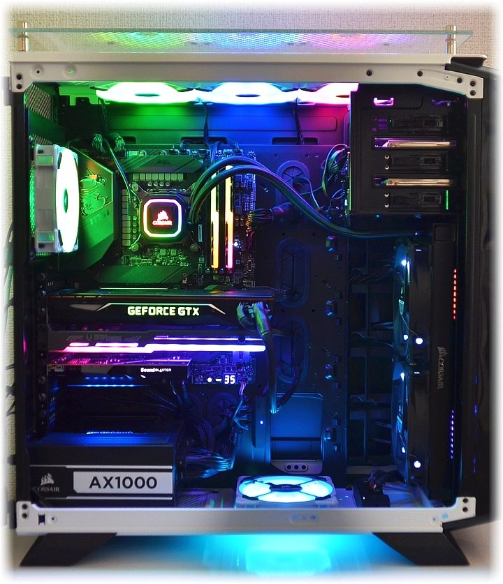 自作PCパーツレビュー】ZOTAC GAMING RGB GPU サポート